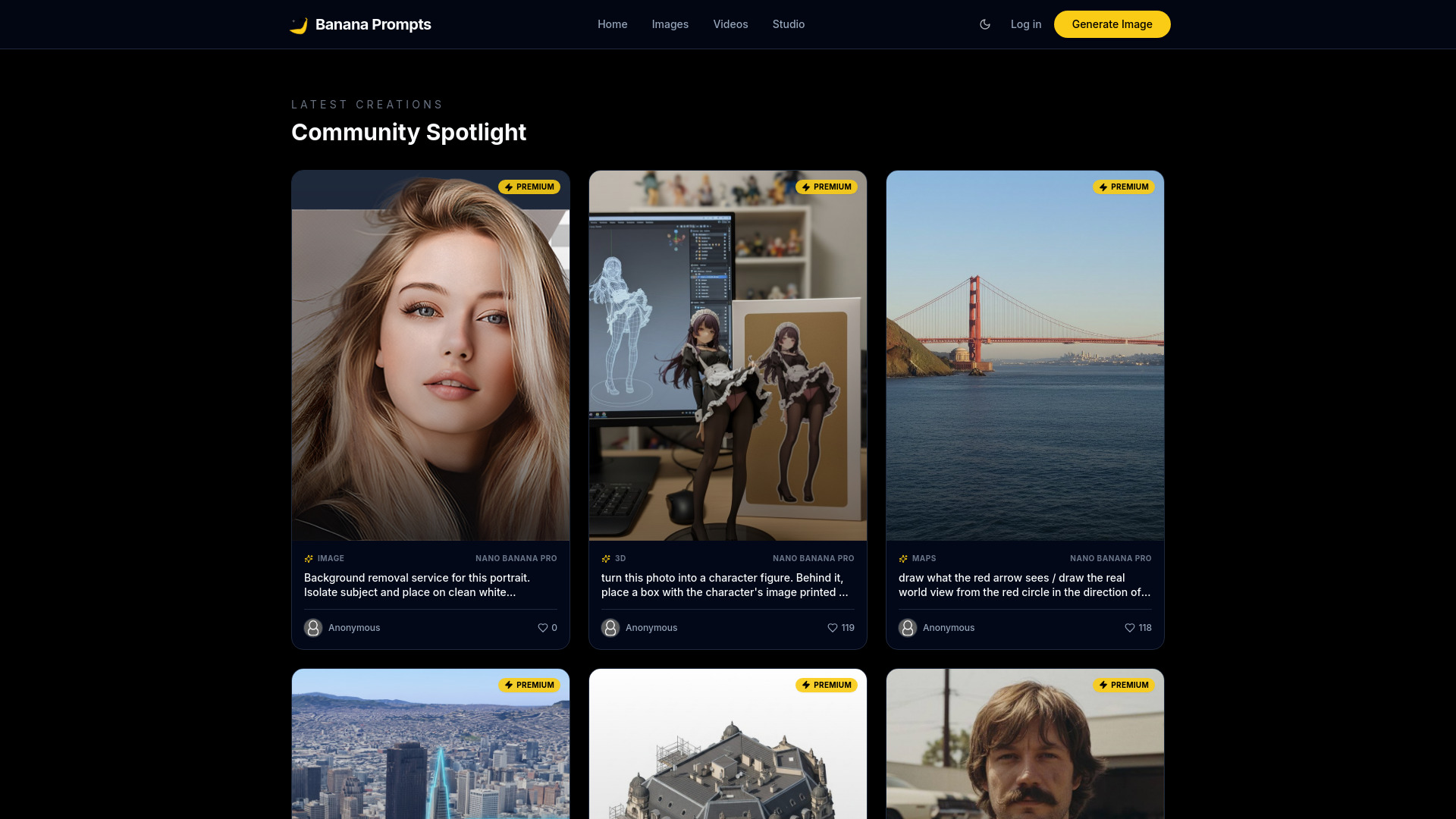 Banana Prompts – Community Prompt Studio & Gallery Banana Prompts – Community Prompt Studio & Gallery