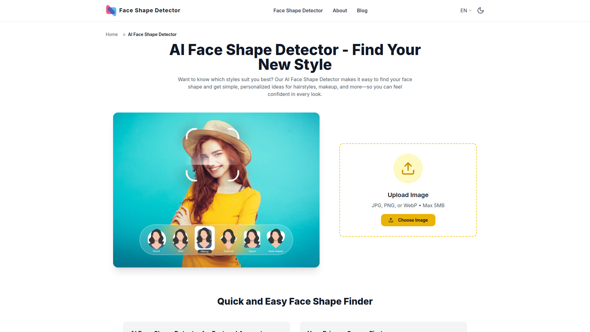Face Shape Detector Face Shape Detector